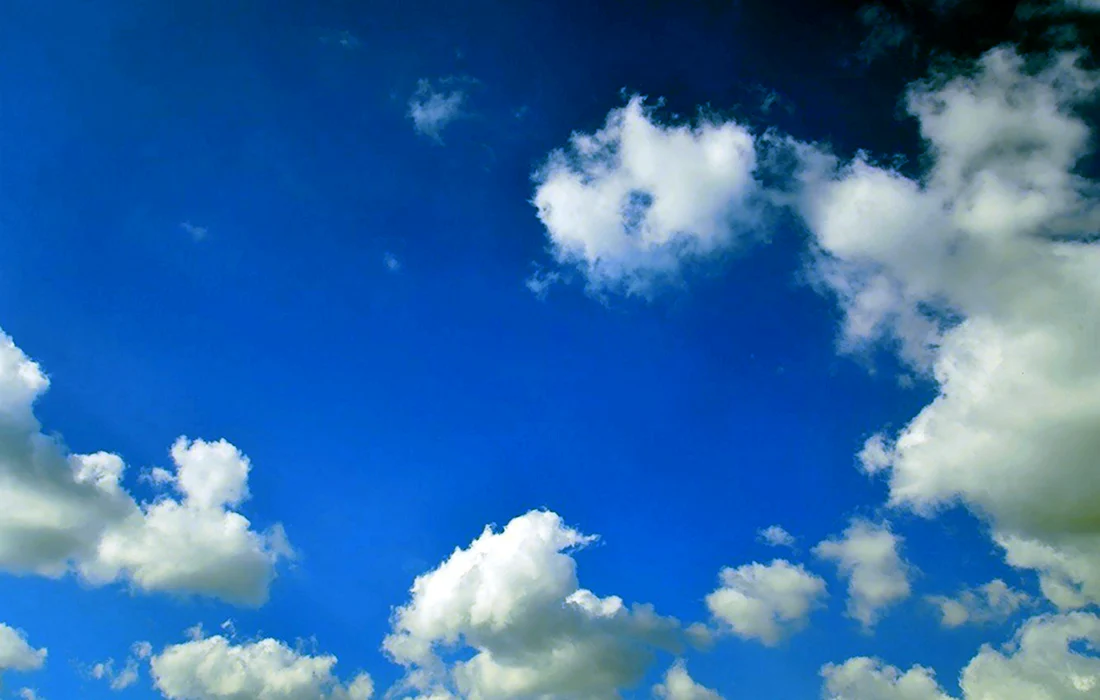 Фон небо с облаками