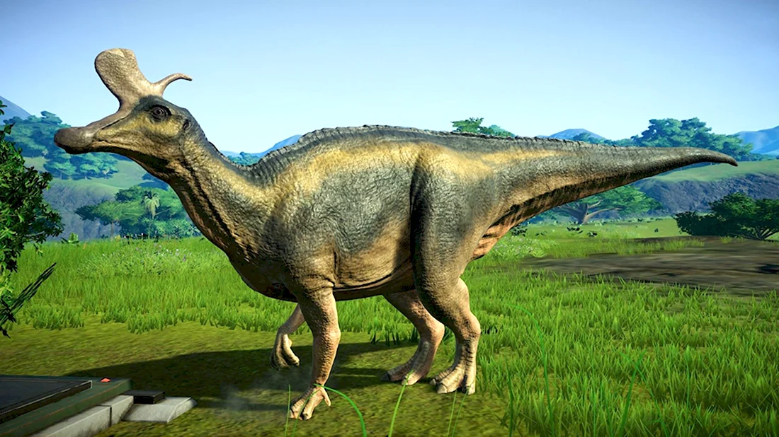 Гадрозавры Ламбеозавр