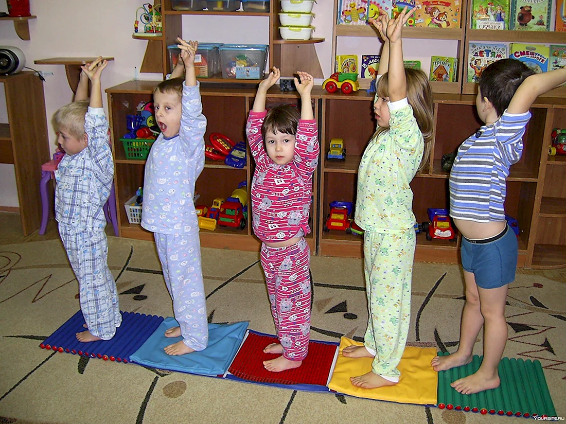 Гимнастика в детском саду