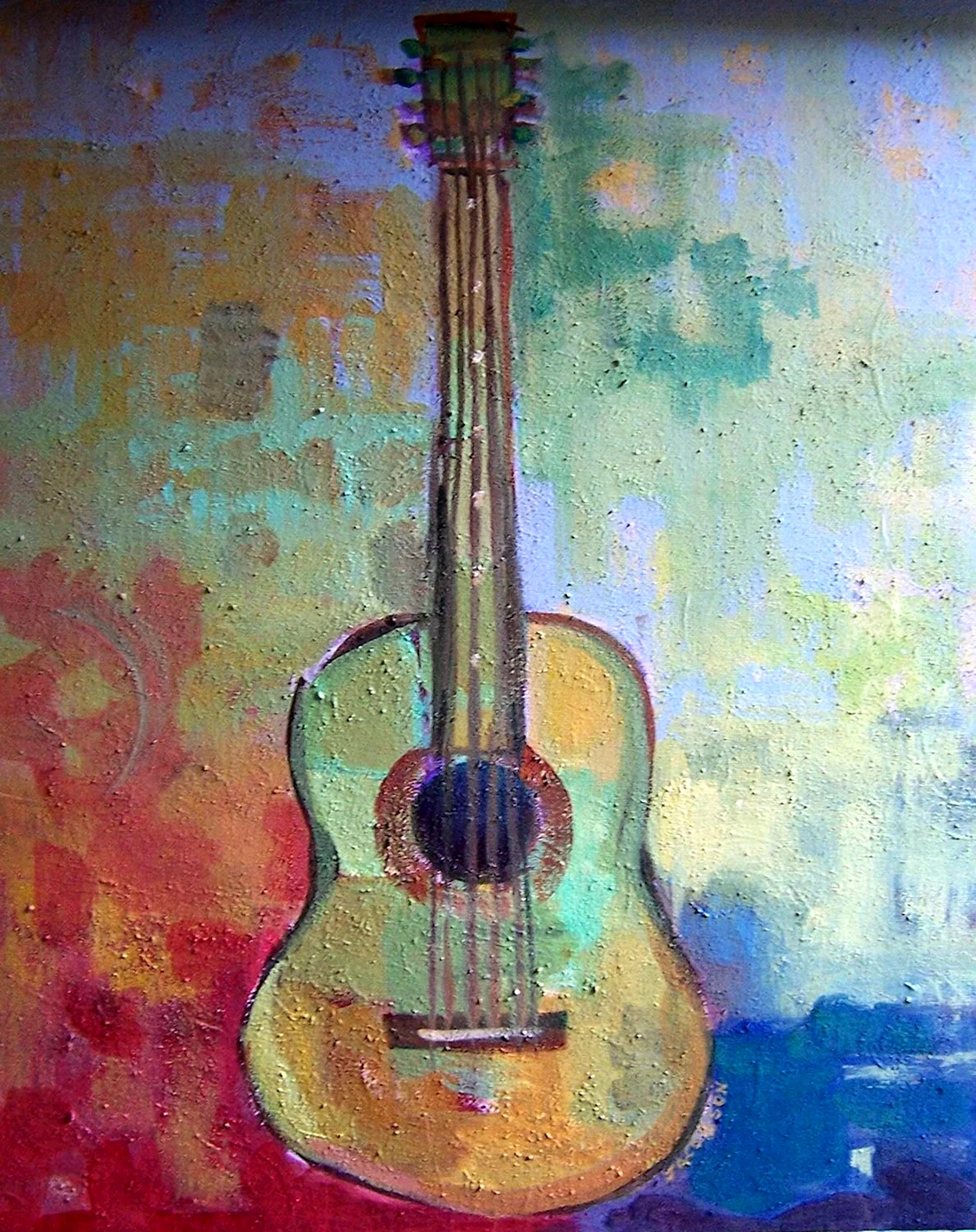 Гитара в живописи