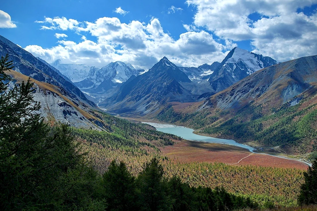 Гора Белуха горный Алтай