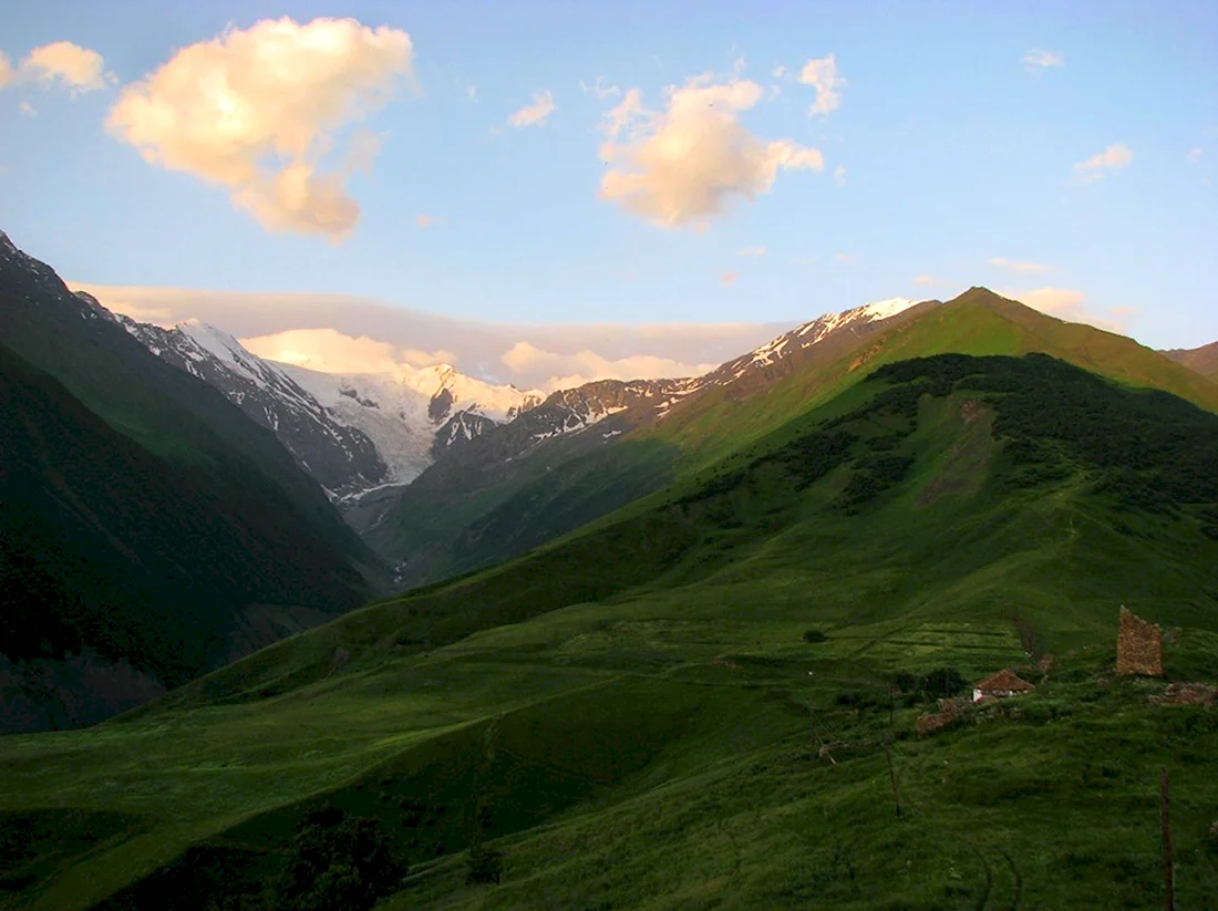 Гора Казбек Северная Осетия