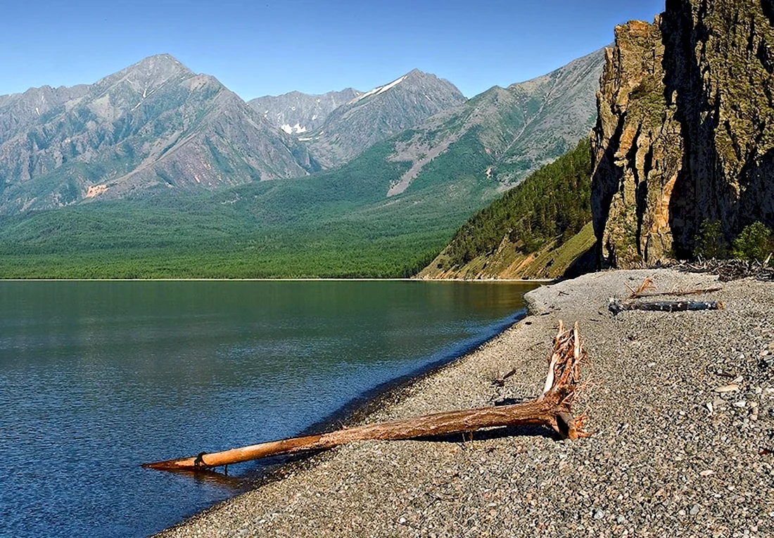 Горное озеро Байкал