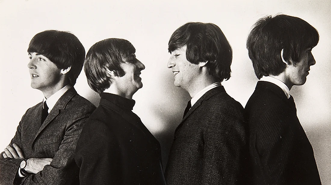 Группа the Beatles фото Джон Леннон