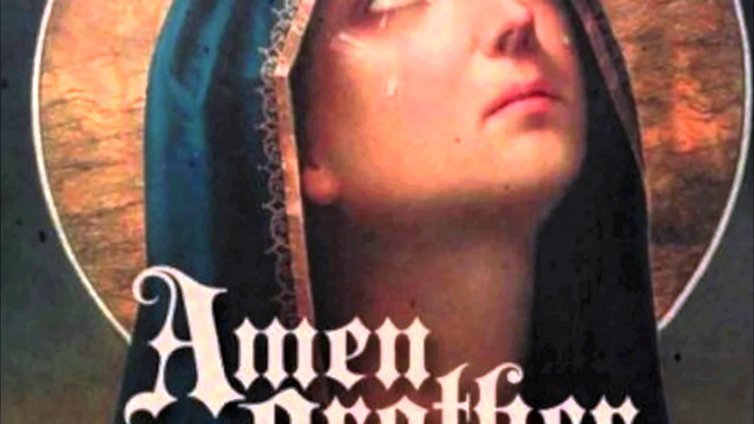 Икона Мария со слезой