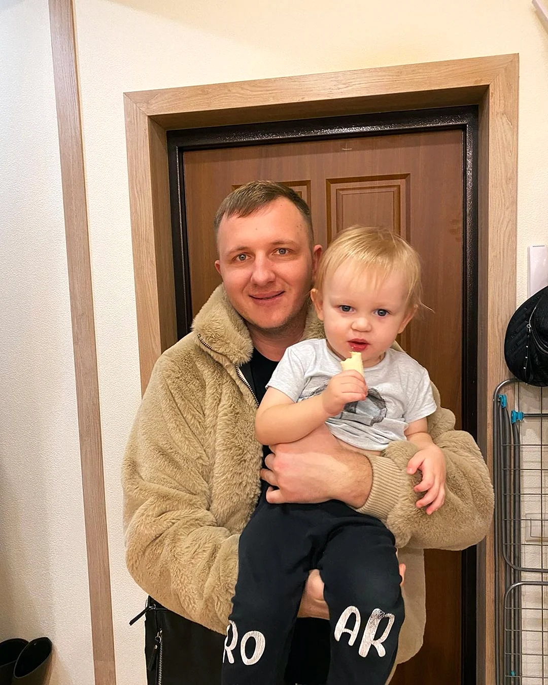 Илья Семин с сыном