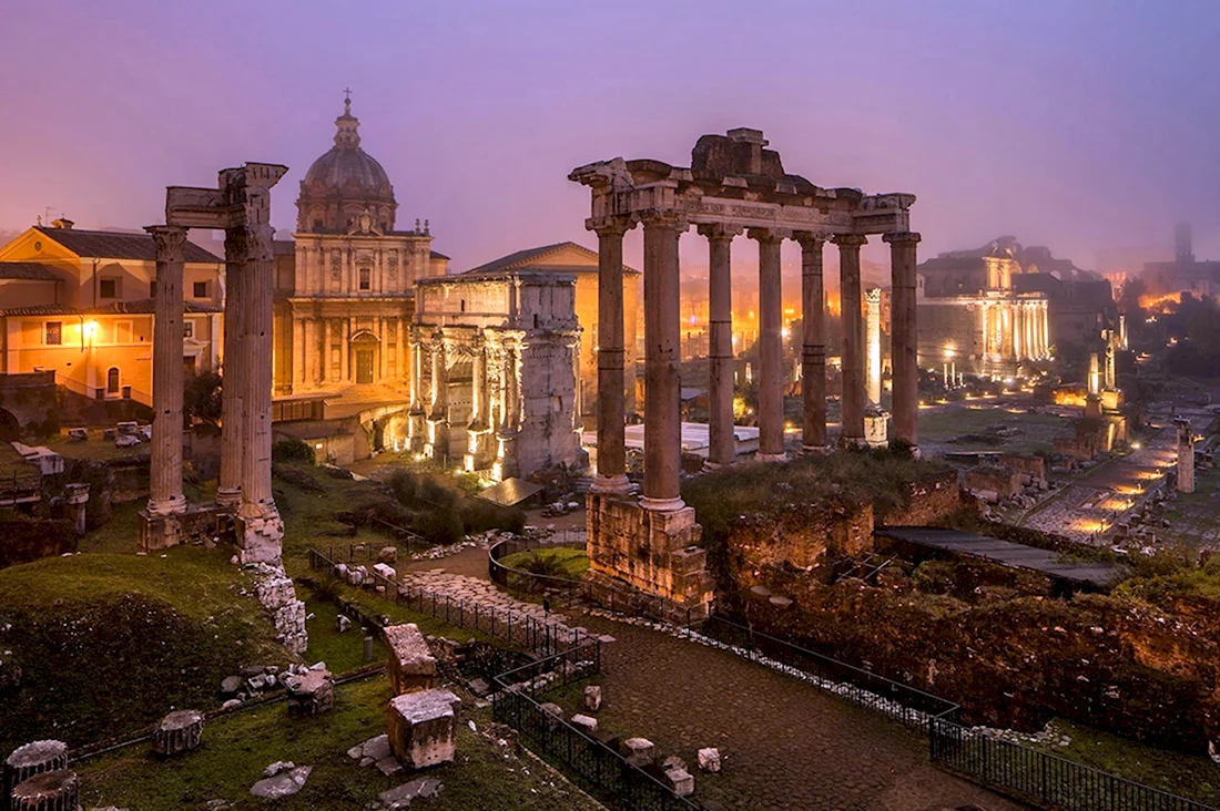 Италия Римский форум