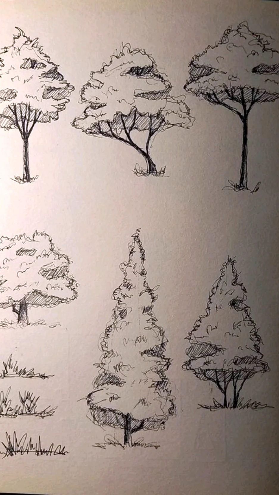 Как нарисовать сложное дерево