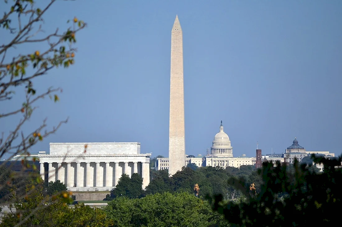Капитолий Вашингтон мемориал Вашингтона