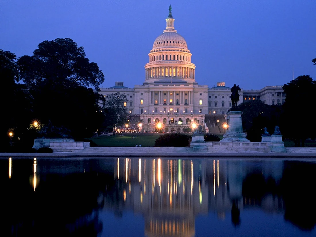 Капитолий здание конгресса США