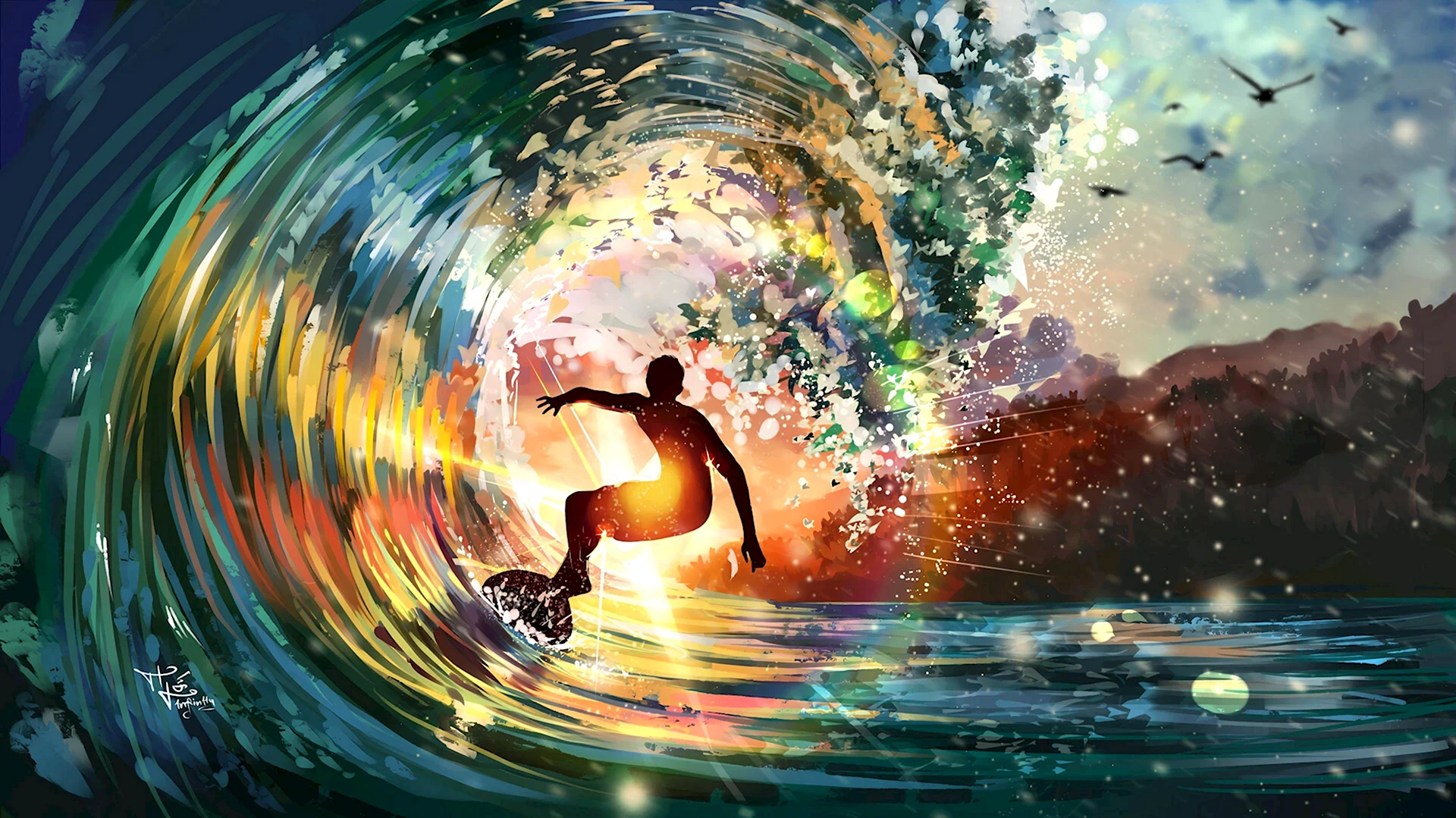 Картина серфинг