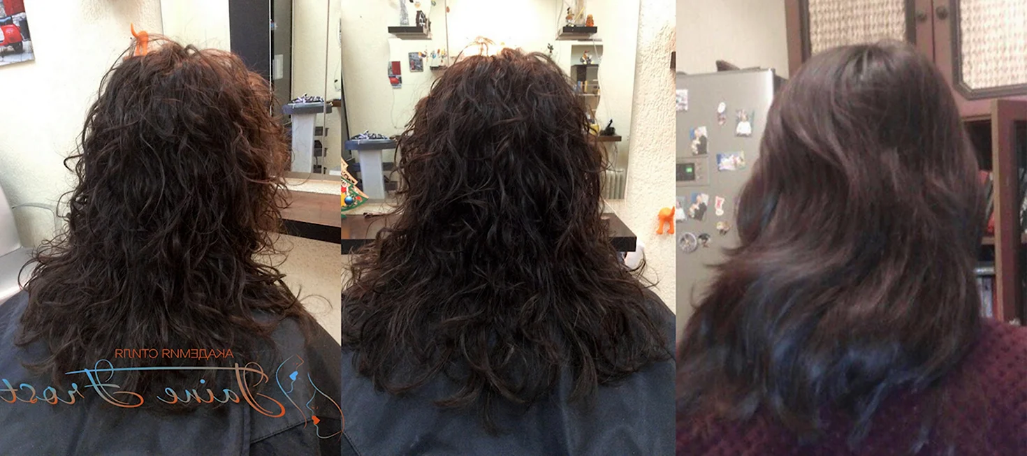 Карвинг волос фото до и после