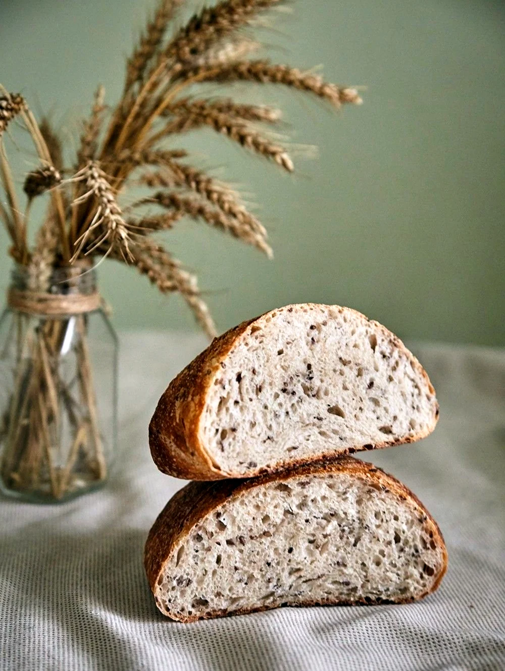Хлеб льняной ремесленный