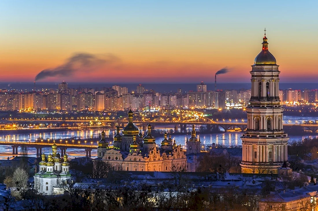 Киев панорама