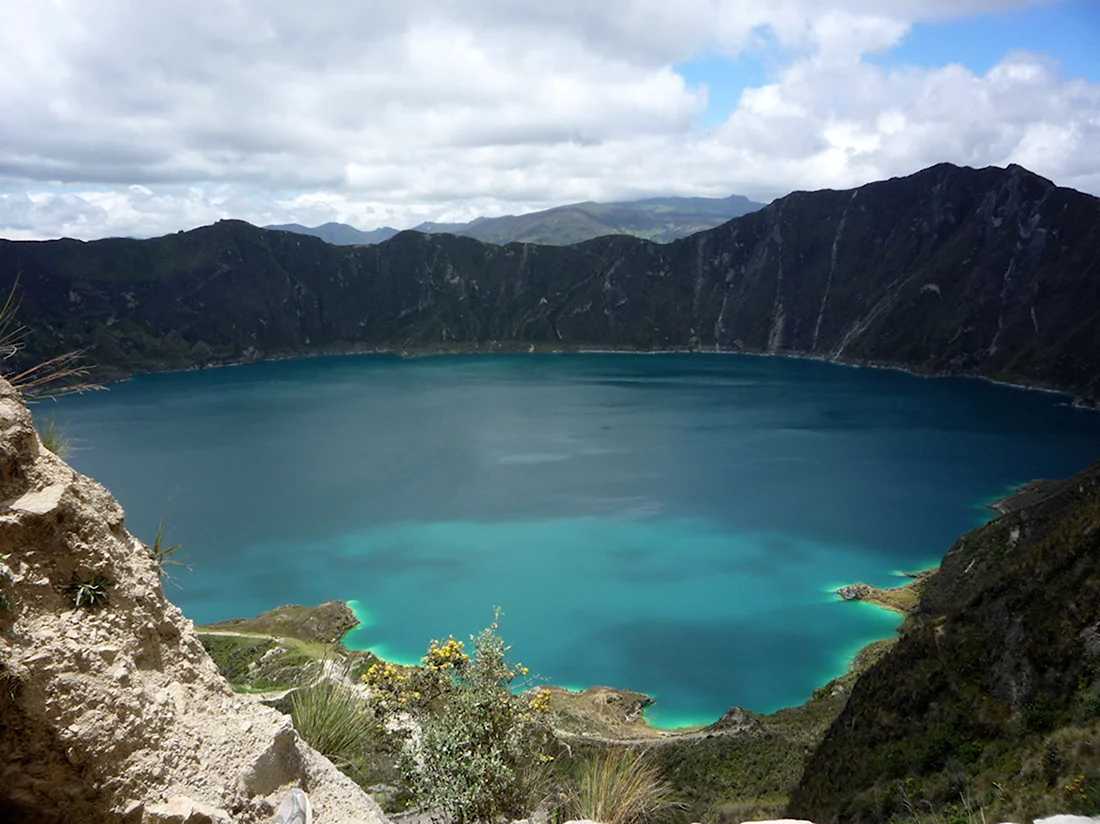 Килотоа озеро Эквадор