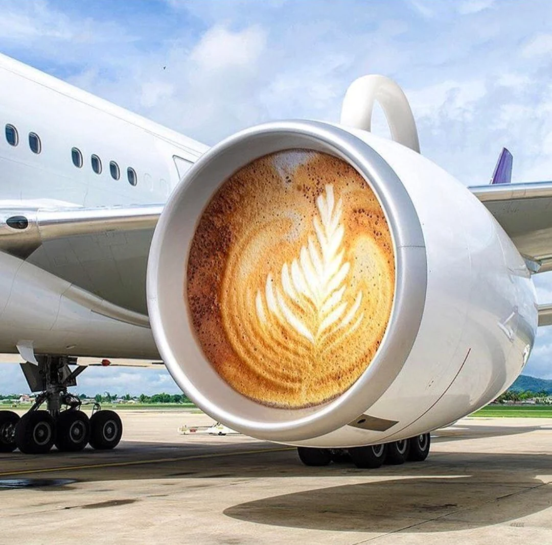 Кофе в самолете