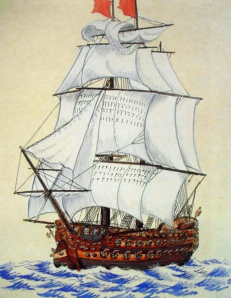 Корабль 18 век