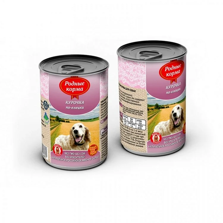 Корм для собак родные корма 0.41 кг 9 шт. Говядина с овощами по-казацки