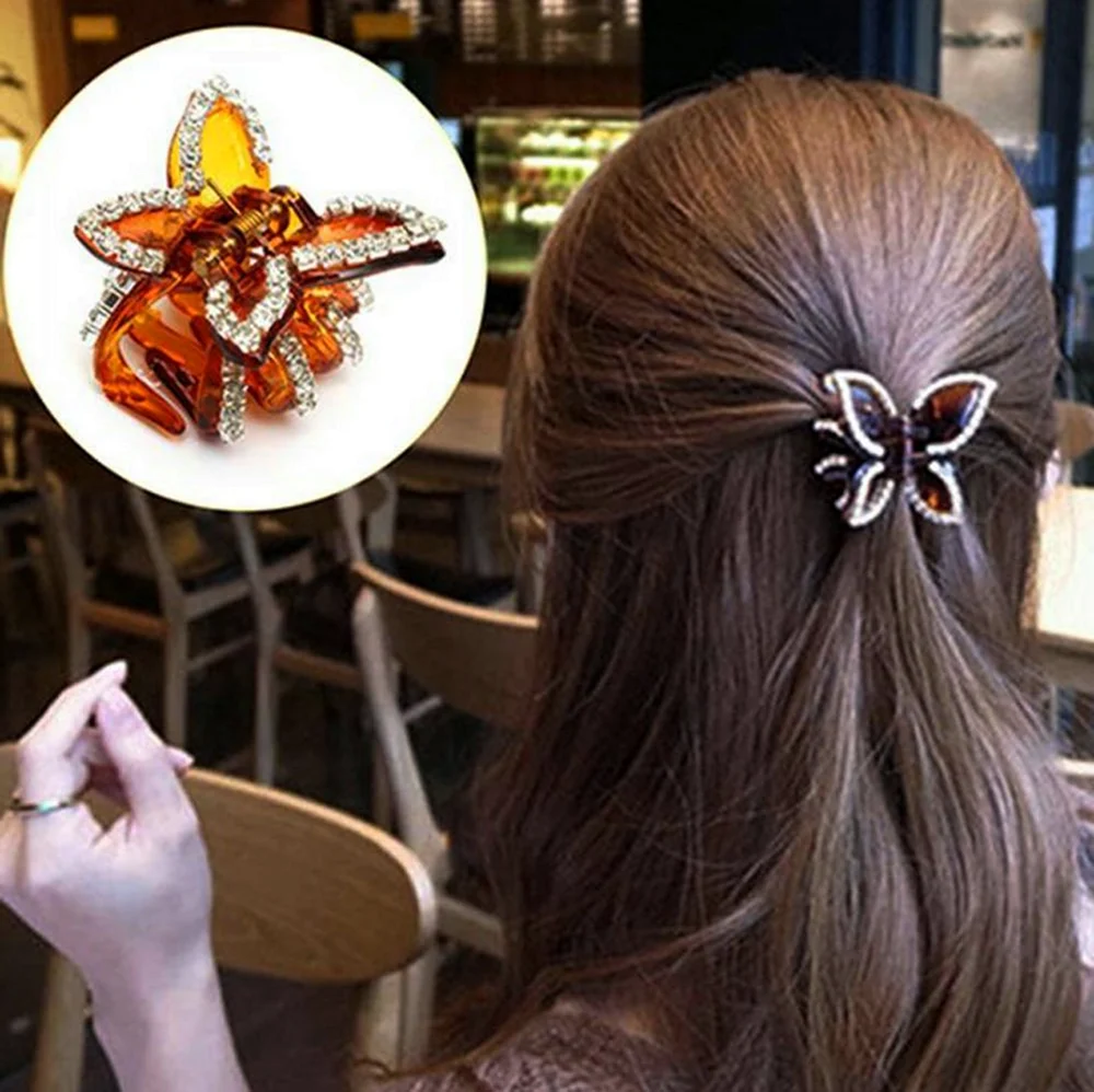 Крабик для волос бабочка