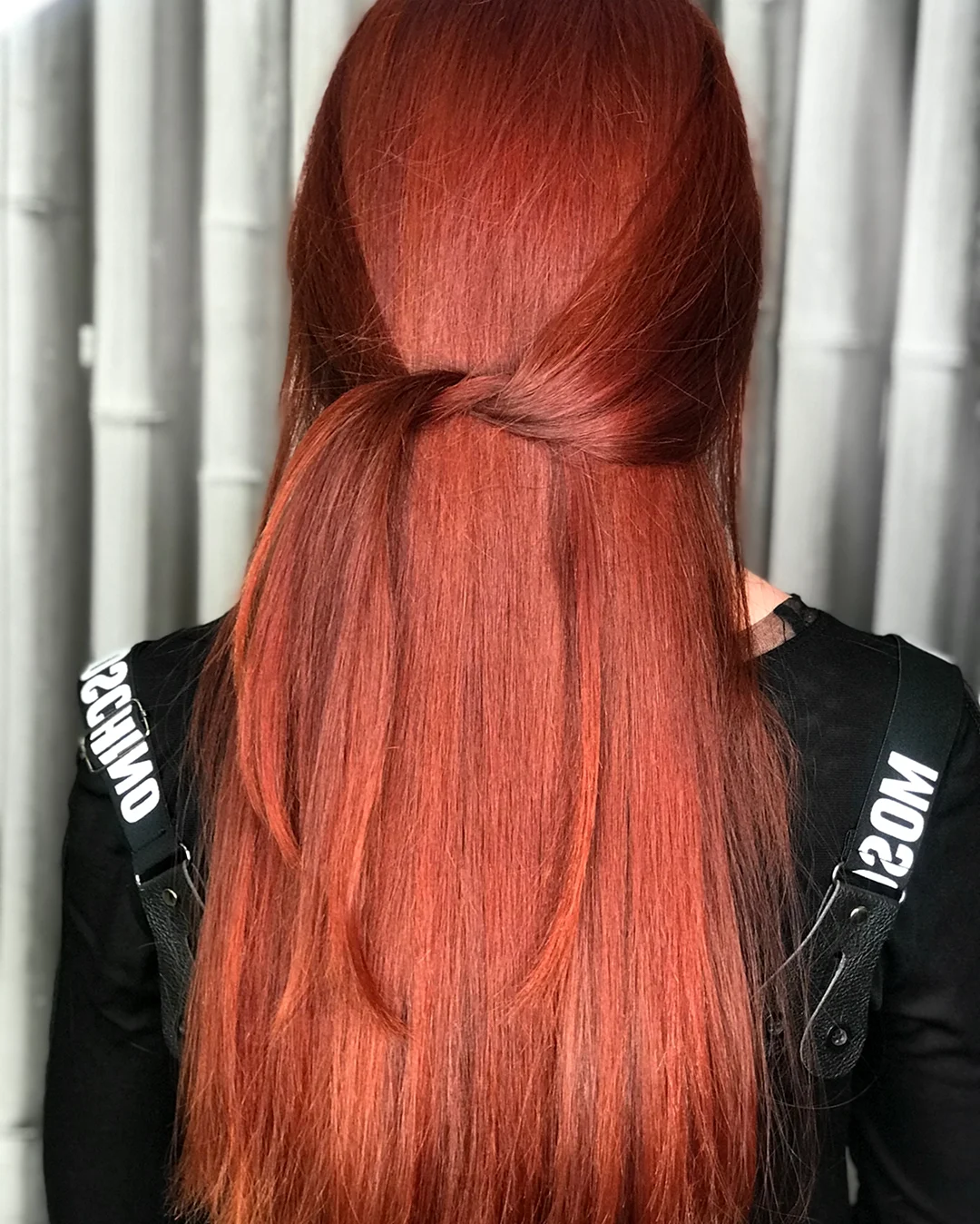 Красное дерево цвет волос