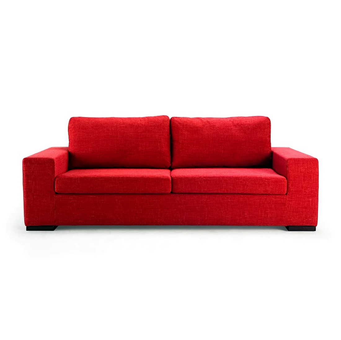 Красный диван