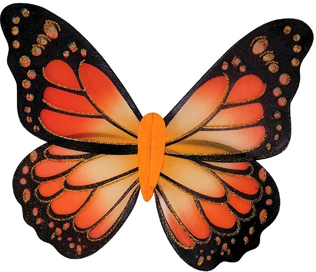 Крылья бабочки монарха