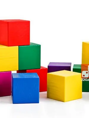Кубики цветные Томик 20 шт.