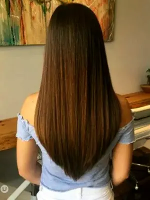 Лисий хвост на длинные волосы 2020