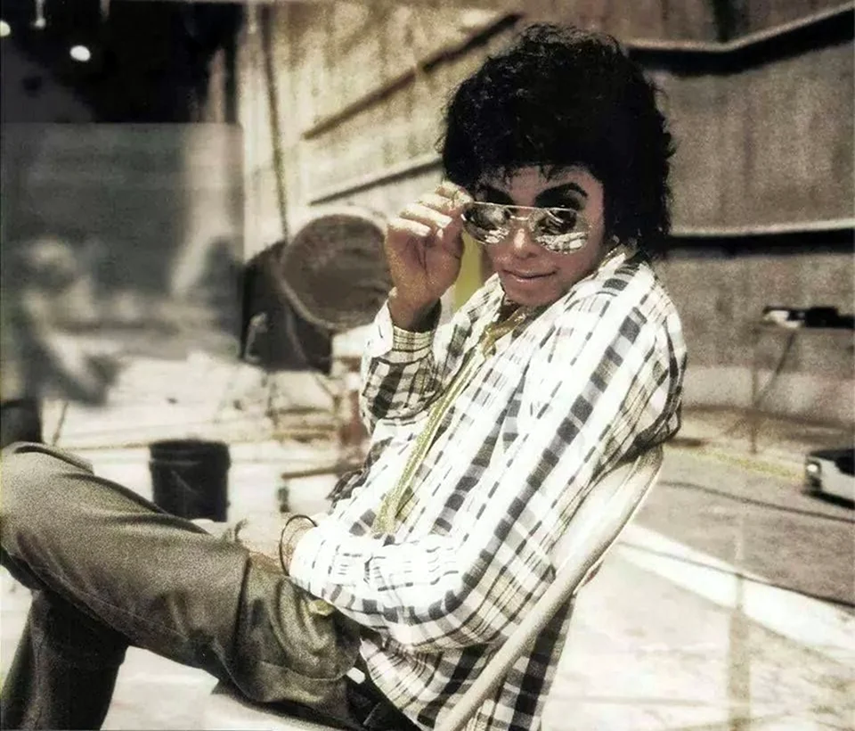 Майкл Джексон в пижаме 1987