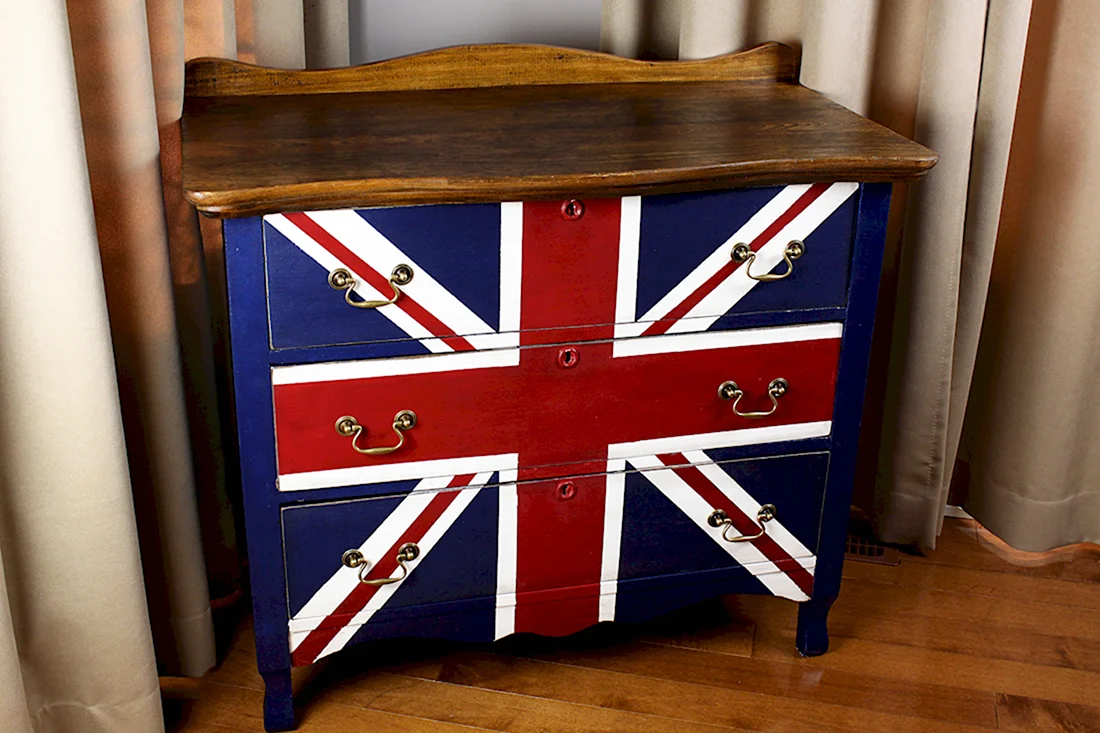 Мебель английский флаг