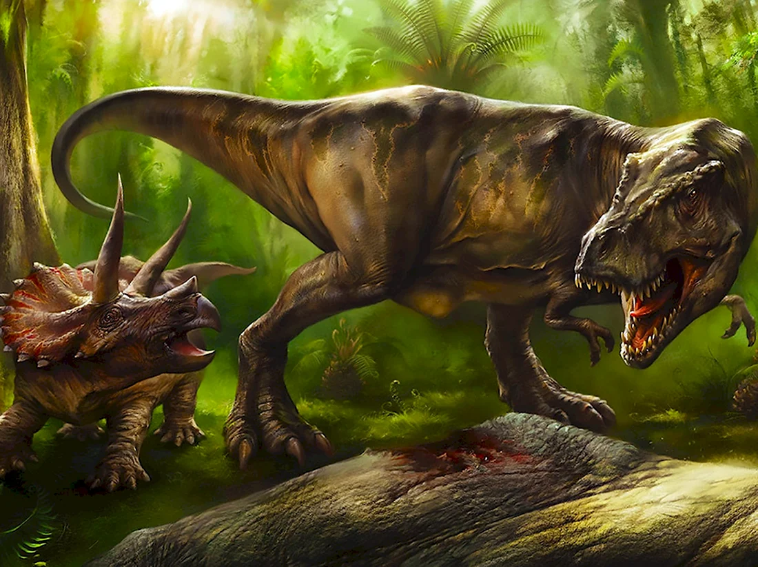Мезозойская Эра Тираннозавр