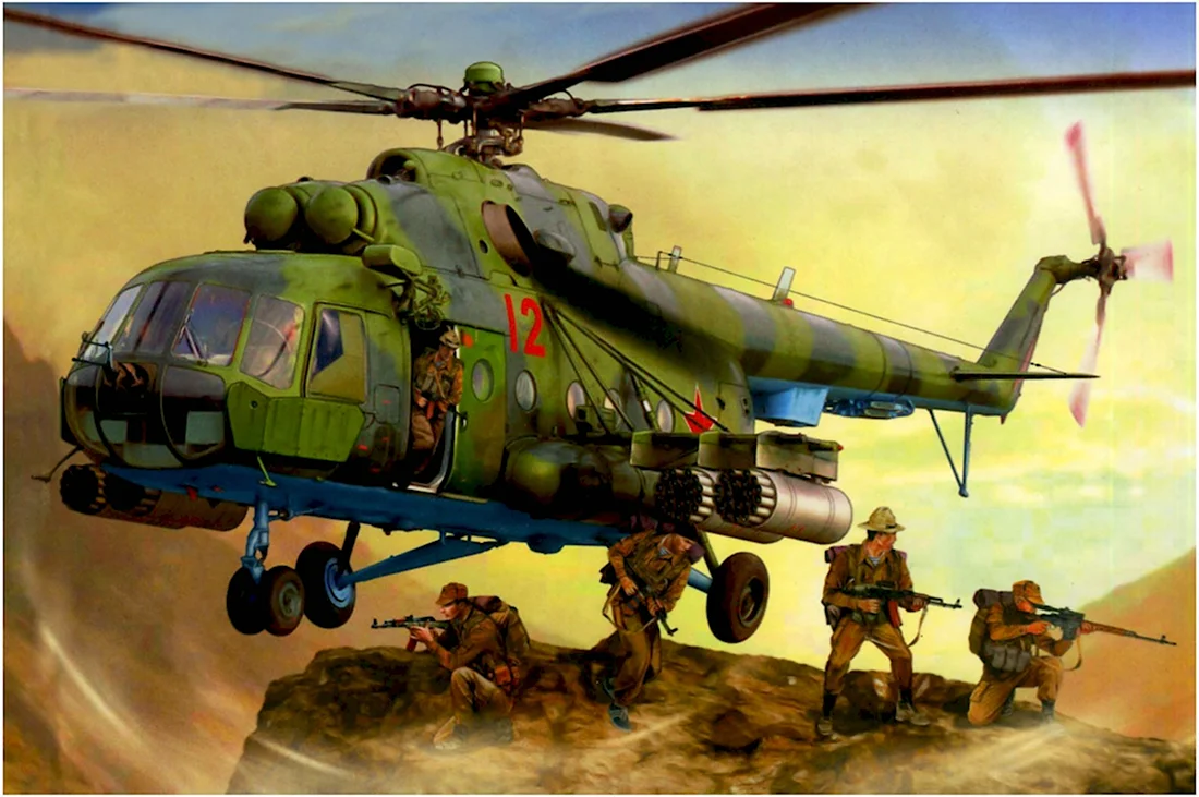 Ми-8 в Афганистане