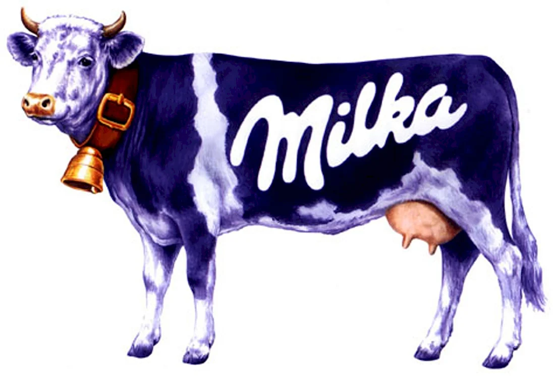Milka шоколад корова