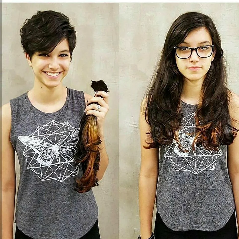 Модные причёски для подростков девушек