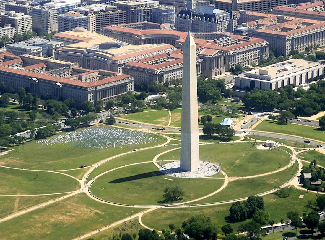 Обелиск-монумент Вашингтона столица США