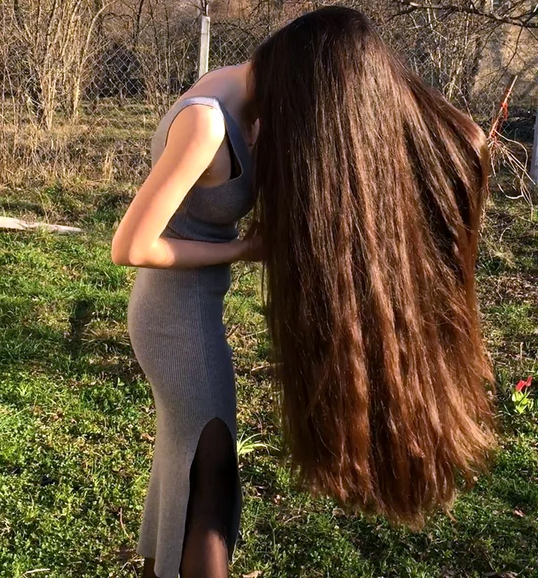 Очень длинные и густые волосы