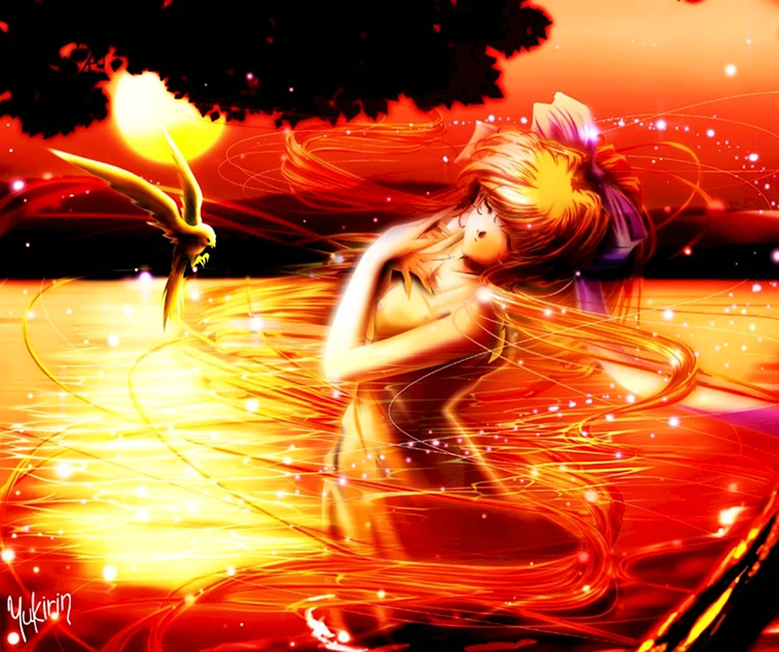 Огонь и вода аниме