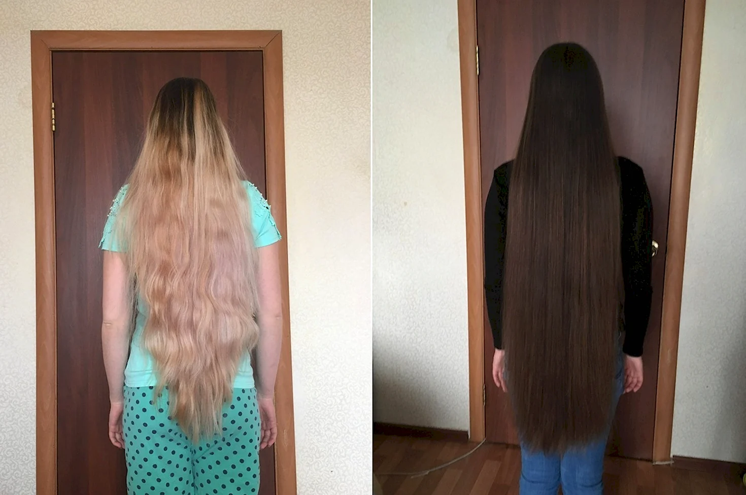 Отрастила волосы до и после