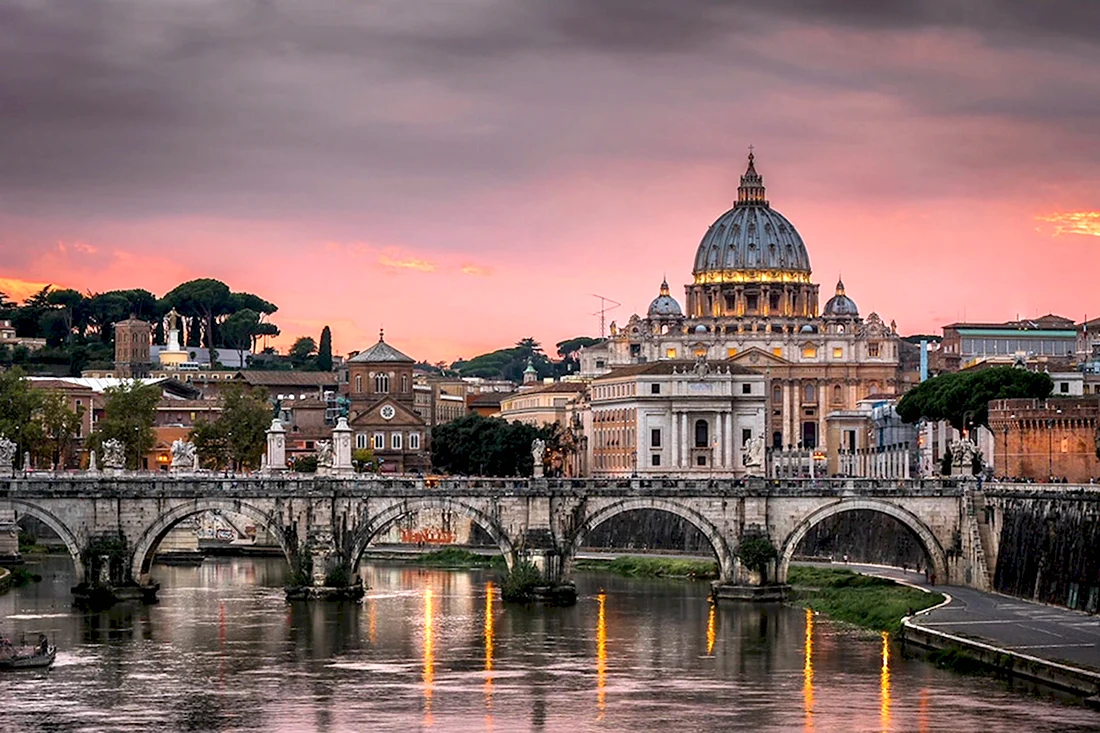 Пейзажи Италии Рим