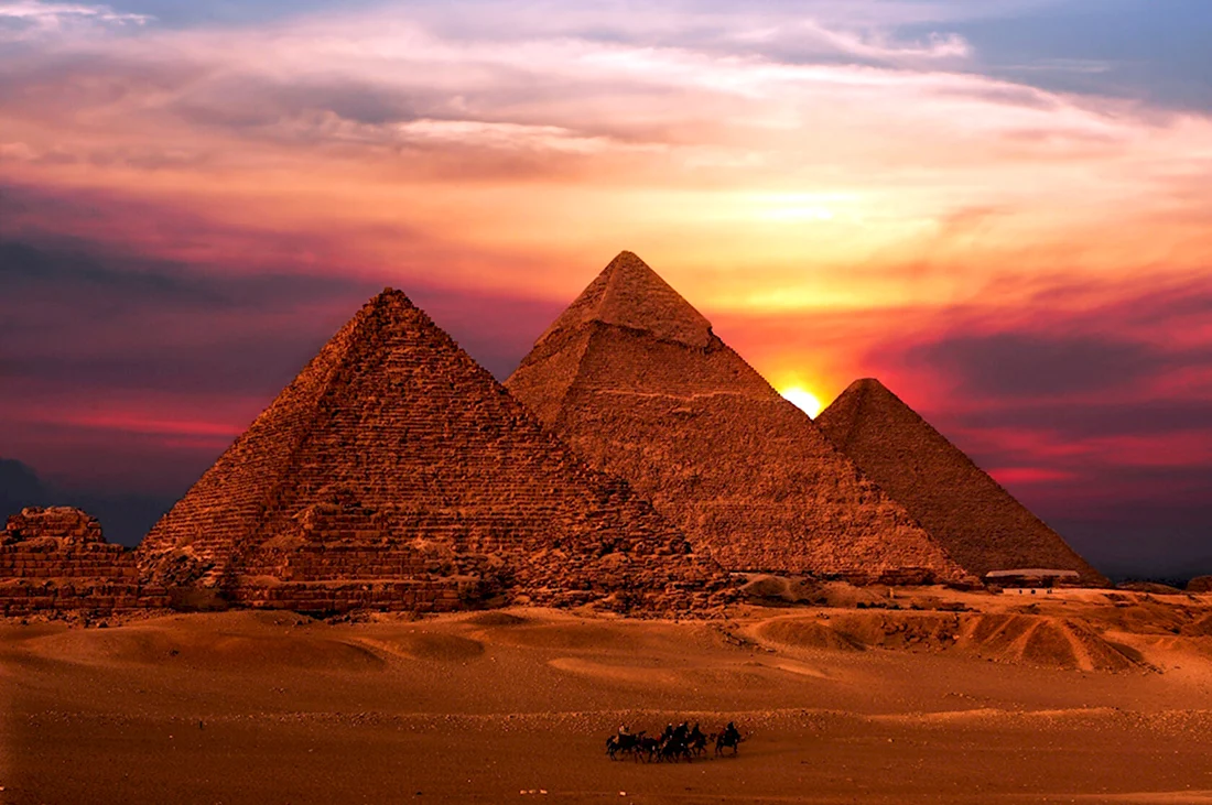 Пирамиды Гиза Египет