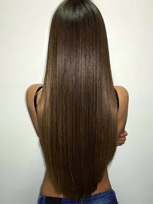 Подравнивание кончиков волос Лисий хвост