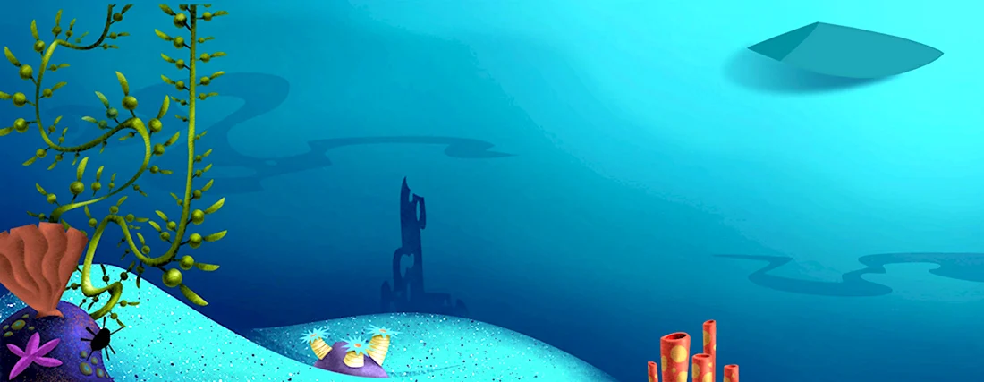 Подводный мир без рыбок