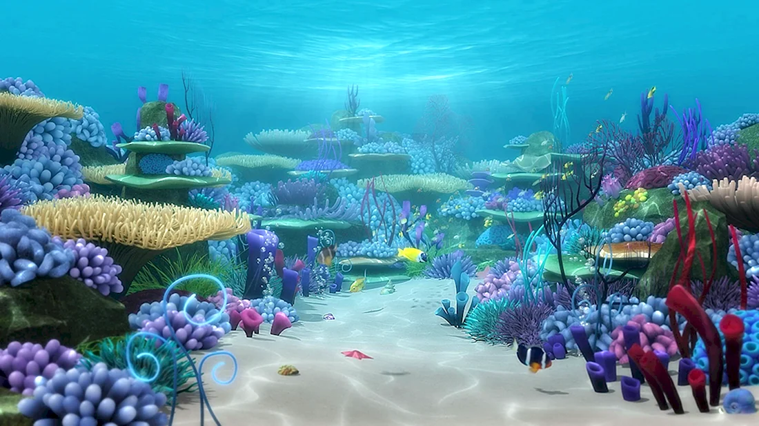 Подводный риф мультфильм