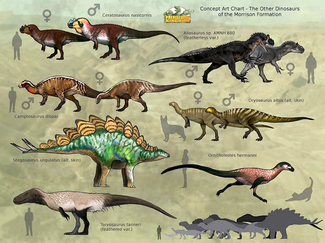 Prehistoric Kingdom динозавры