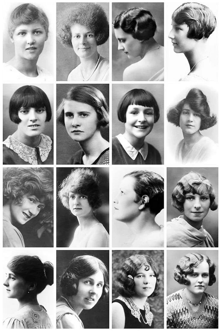 Прически женщин 20е года 20 века Англия