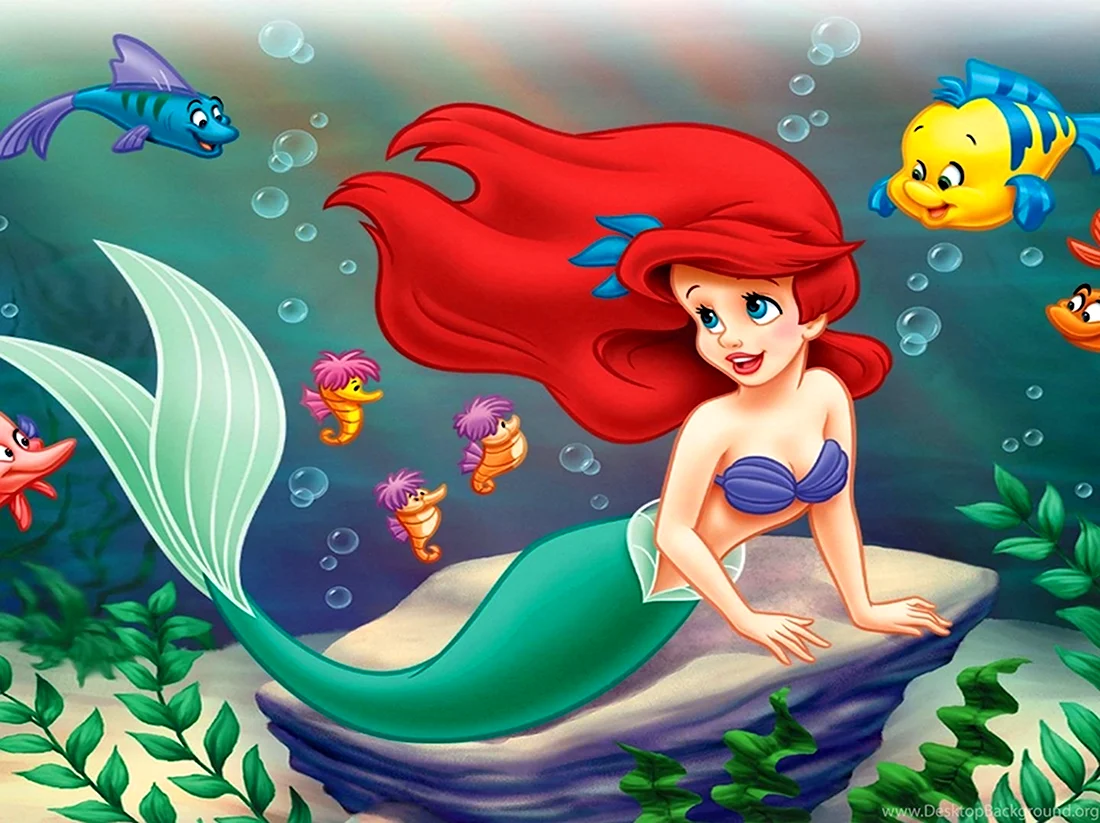 Принцесса Ариель подводный мир
