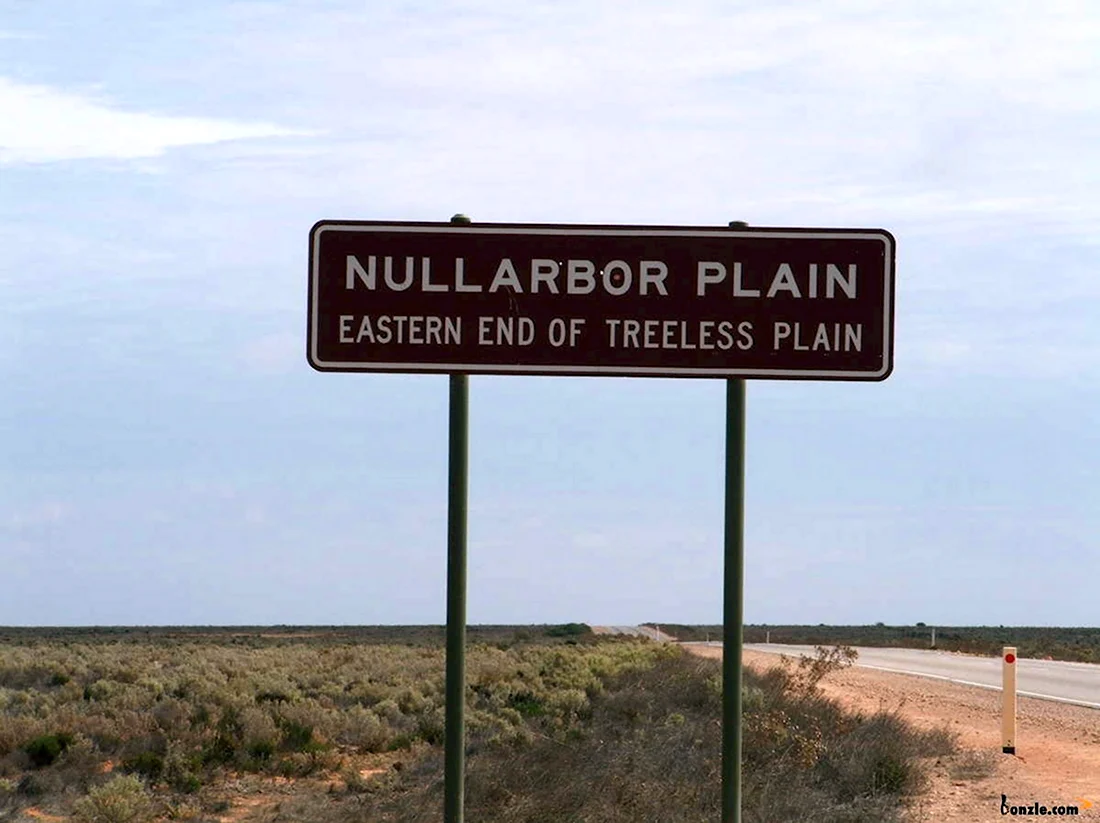 Равнина Налларбор в Австралии