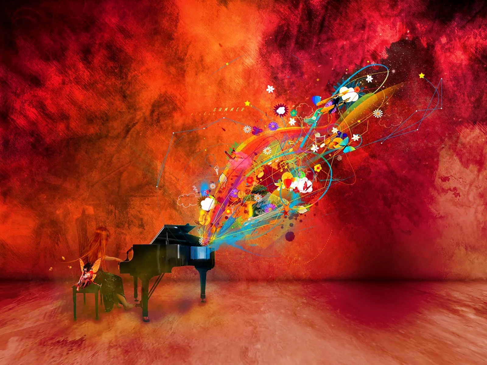 Разноцветный рояль концерт