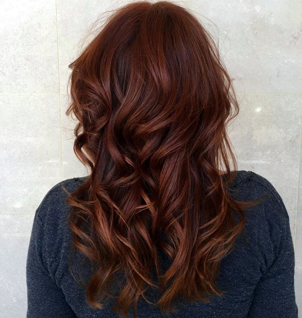 Reddish Brown hair Color