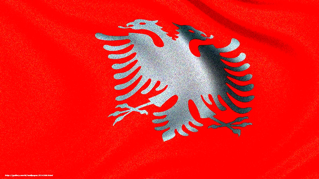 Республика Албания флаг